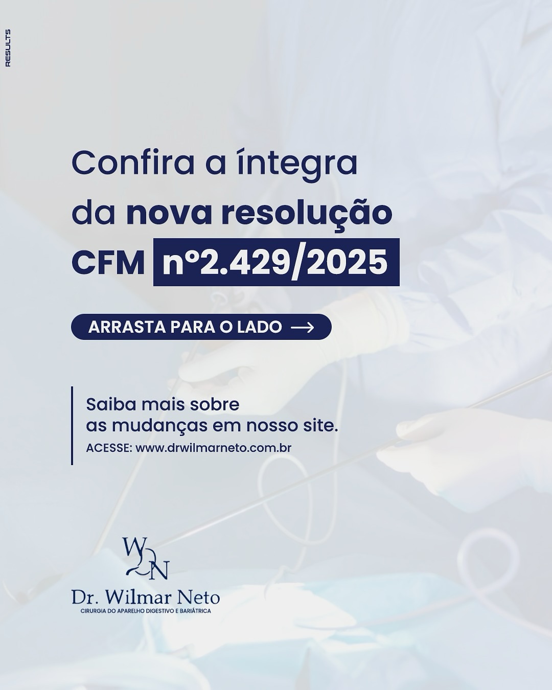 📣 Nova resolução do CFM sobre cirurgia bariátrica publicada hoje!O Conselho Federal de Medicina atualizou os critérios para indicação da cirurgia bariátrica, ampliando o aces